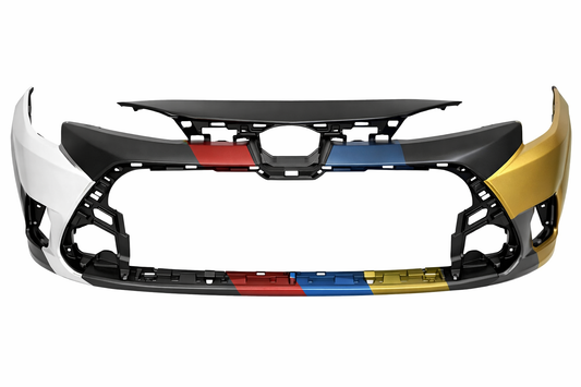 Toyota Corolla L/LE/XLE Sedan Front Bumper Cover 2020-2024